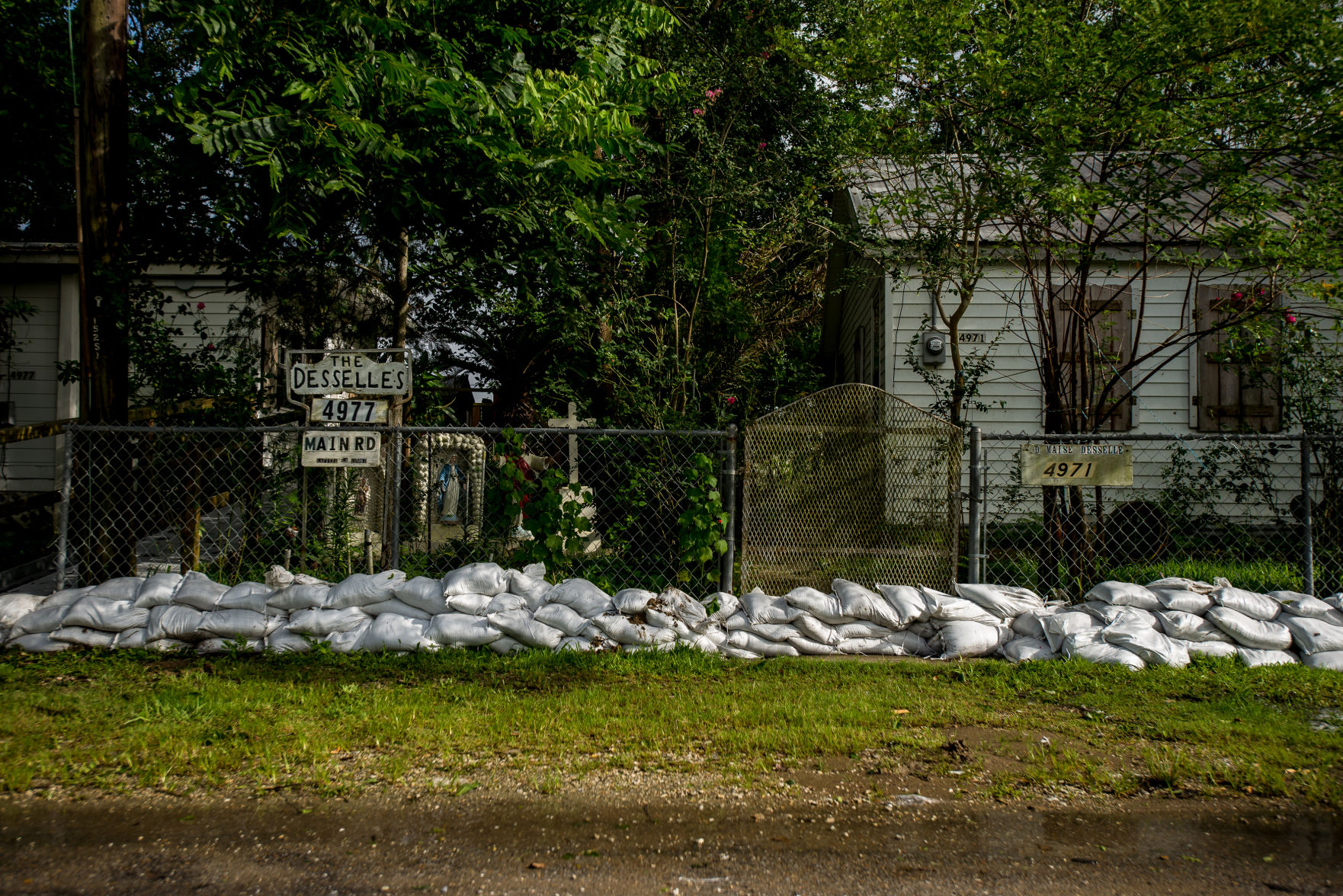 Levees, sandbagging keep most of the water at bay in Louisiana's coastal parishes